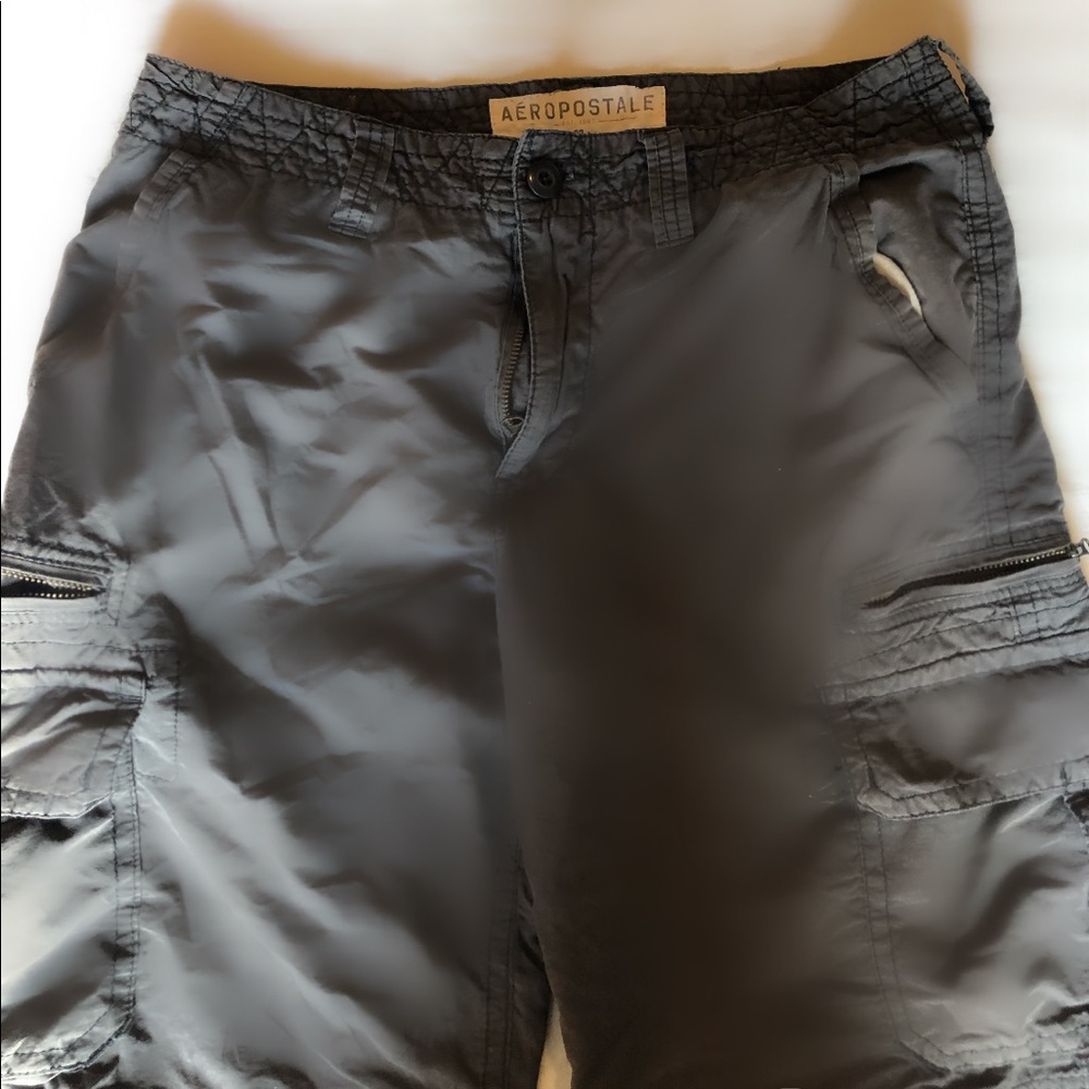 Men’s Dark Grey Cargo Shorts
